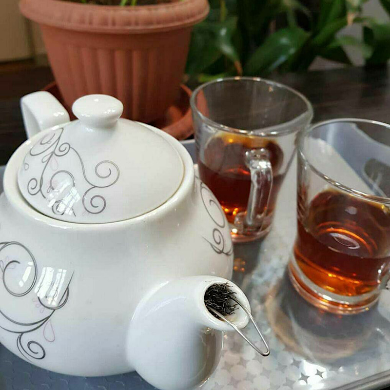 چای صاف کن چتری قوری بسته 3 عددی