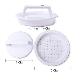 همبرگر زن دستی